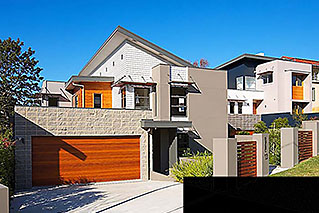 Three homes - Castlecrag